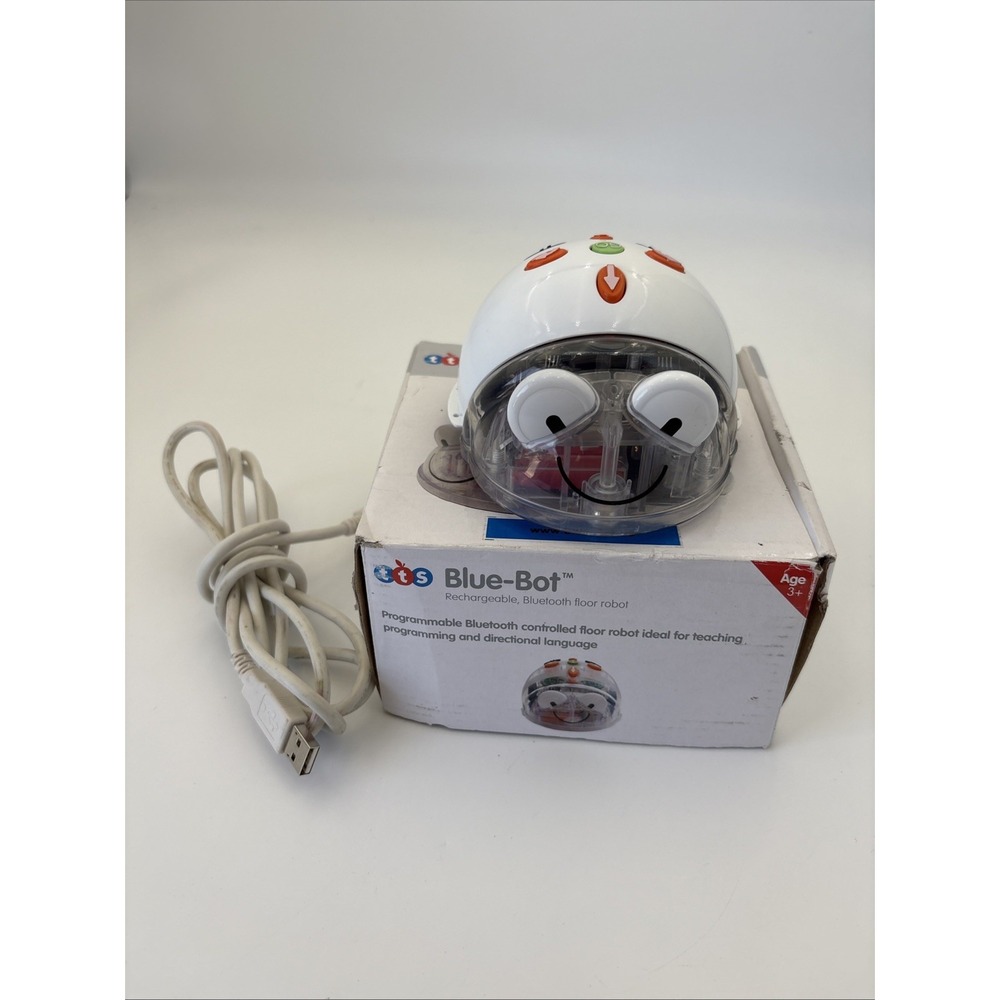 TTS Blue-Bot Bluetooth Programmable Floor Robot Tested